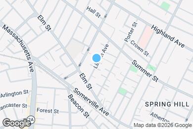 Map image of the property - 24 Linden Ave
