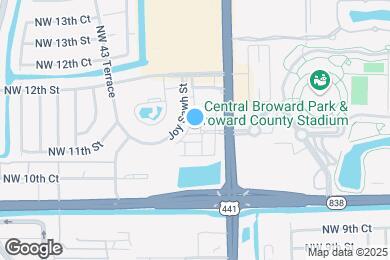 Map image of the property - 4037 NW 11th Pl