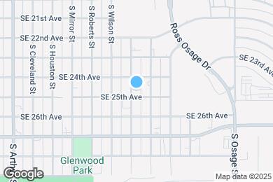 Map image of the property - 2409 S Williams St