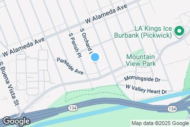 Map image of the property - 633 S Orchard Dr