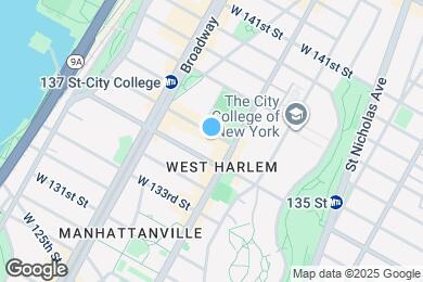 Map image of the property - 508 W 136th St