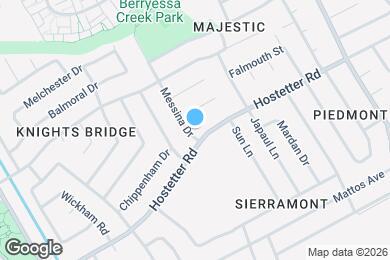 Map image of the property - 1664 Messina Dr