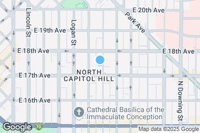 Map image of the property - 1727 Pearl St