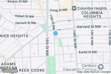 Map image of the property - 1475 Girard St NW