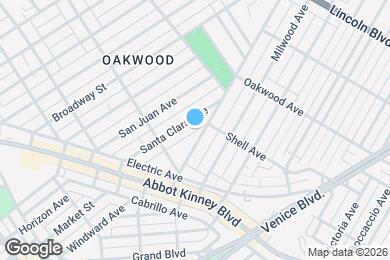 Map image of the property - 640 Santa Clara Ave