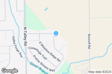 Map image of the property - 2983 Prairie Stream Way