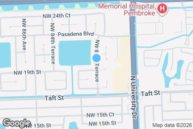 Map image of the property - 1900 NW 82nd Ter