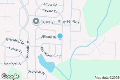 Map image of the property - 4445 Vinson Ave