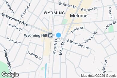 Map image of the property - 22 W Wyoming Ave