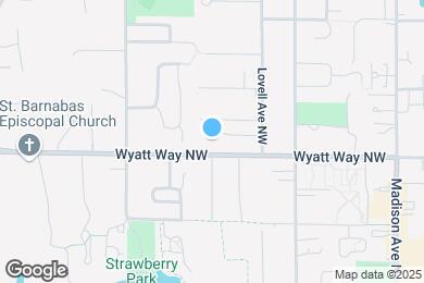 Map image of the property - 667 Pierce Ct NW