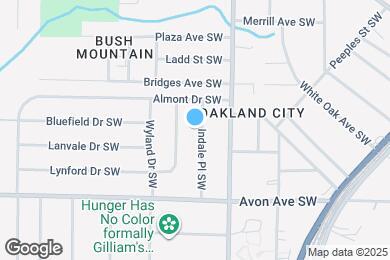 Map image of the property - 1107 Indale Pl SW