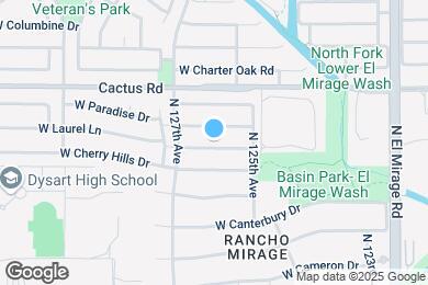 Map image of the property - 12622 W Myer Ln