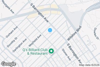 Map image of the property - Jewel box in the heart of Brentwood. Walkers paradise. Extra large remodeled units with many amen...