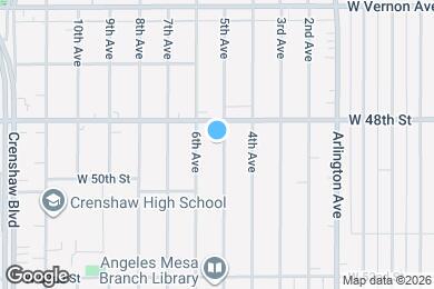 Map image of the property - 4823 1/2 5th Ave