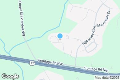 Map image of the property - 81 Highland Forest Cir