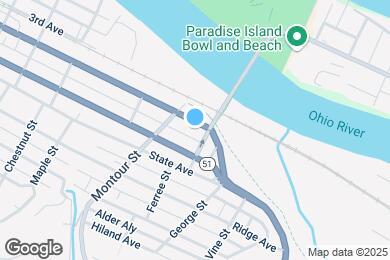 Map image of the property - 1520 4th Ave