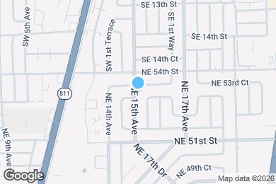Map image of the property - 5332 NE 15th Ave