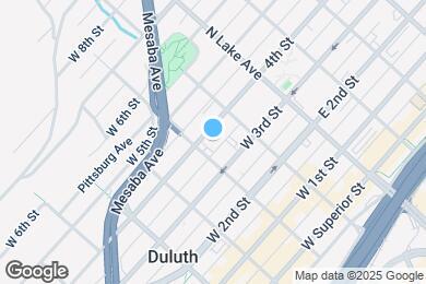 Map image of the property - 122 W 4th St
