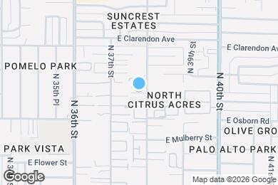 Map image of the property - 3440 N 38th St