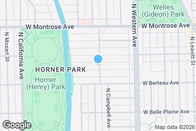 Map image of the property - 4234 N Campbell Ave