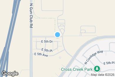 Map image of the property - 23633 E 5th Dr