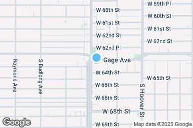 Map image of the property - 6306 S. Vermont Ave