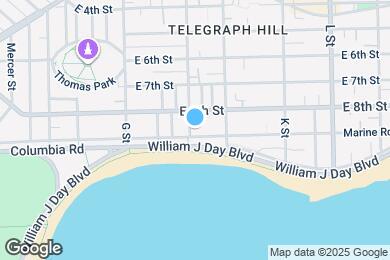 Map image of the property - 206 H St