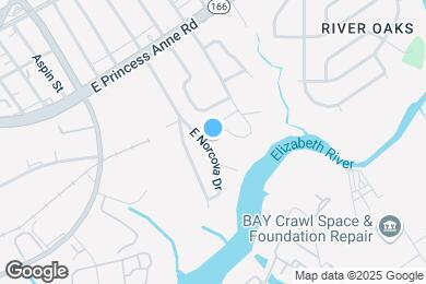 Map image of the property - 1364 E Norcova Dr