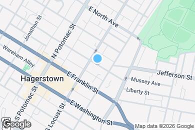 Map image of the property - 115 East Ave