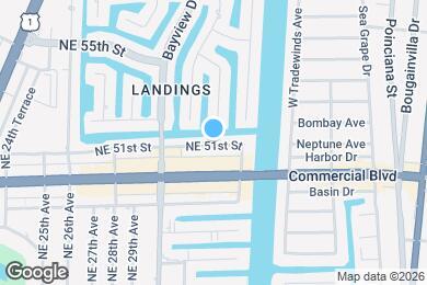 Map image of the property - 3111 NE 51st St