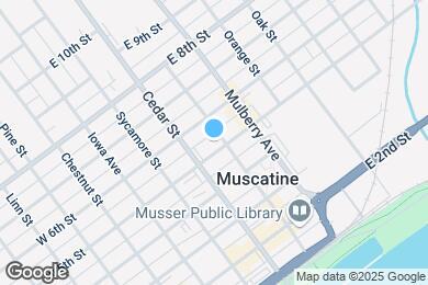 Map image of the property - 317 E 5th St