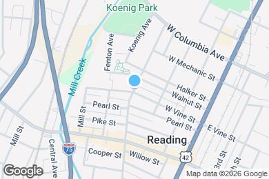Map image of the property - 1204 Jefferson Ave
