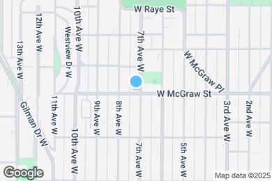 Map image of the property - 2403 7th Ave W