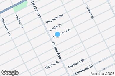 Map image of the property - 3353 Fullerton Ave