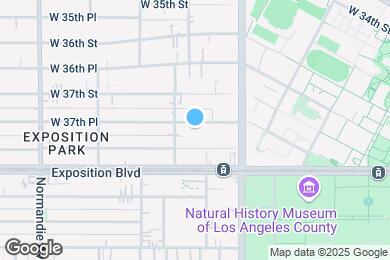 Map image of the property - 1164 W 37th Pl