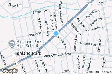 Map image of the property - 1020 Raritan Ave