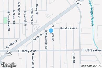 Map image of the property - 2521 N Bassler St