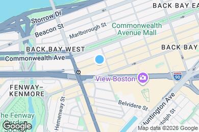 Map image of the property - 328 Newbury St