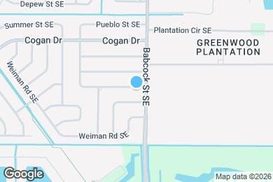 Map image of the property - 1686 Whiting St SE