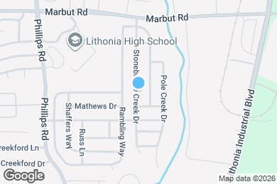 Map image of the property - 3028 Stonebridge Creek Dr