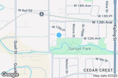 Map image of the property - 1074 Oak Cir
