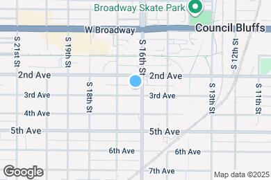 Map image of the property - 1604 3rd Ave