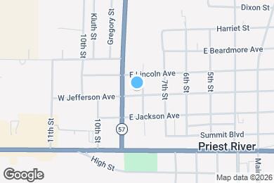 Map image of the property - 36 E Jefferson Ave