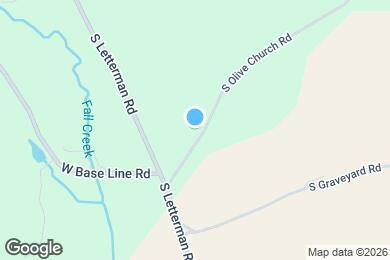 Map image of the property - 306 S Olive Church Rd