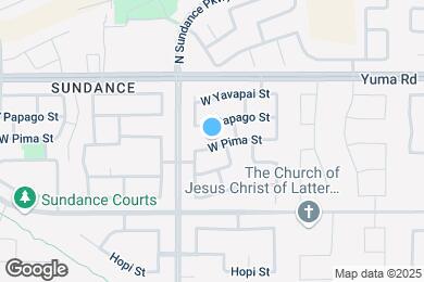 Map image of the property - 22644 W Pima St