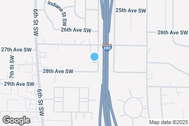 Map image of the property - 2770 L St SW