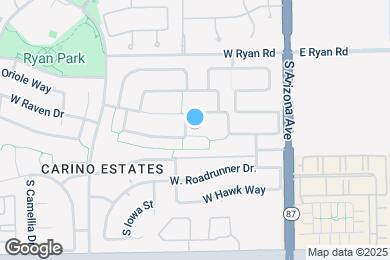 Map image of the property - 244 W Goldfinch Way