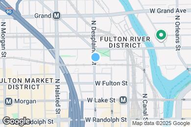 Map image of the property - 351 N Desplaines St