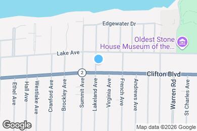 Map image of the property - 1141 Lakeland Ave