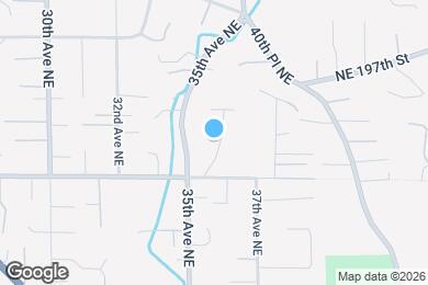 Map image of the property - 19531 36th Ave NE